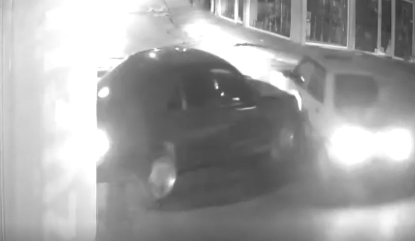 Akyazı'da kaza anı kamerada