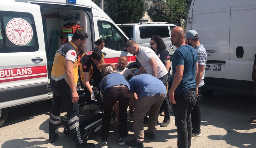 Akyazı'da kaza böyle geldi