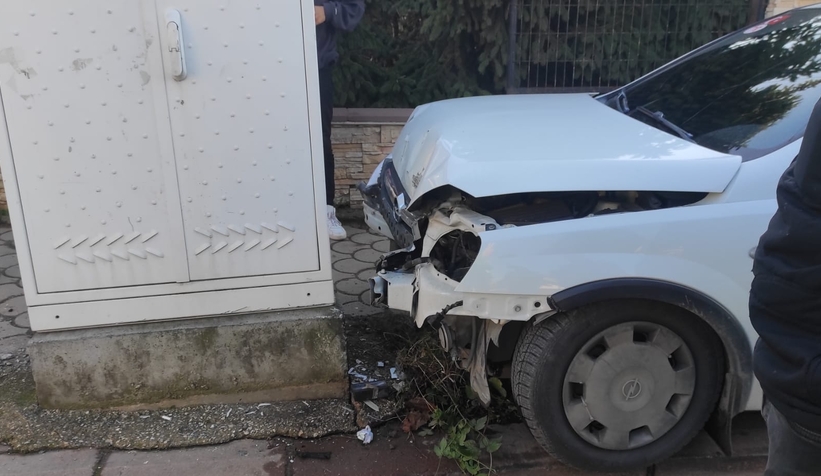 Akyazı'da kaza:1 Yaralı