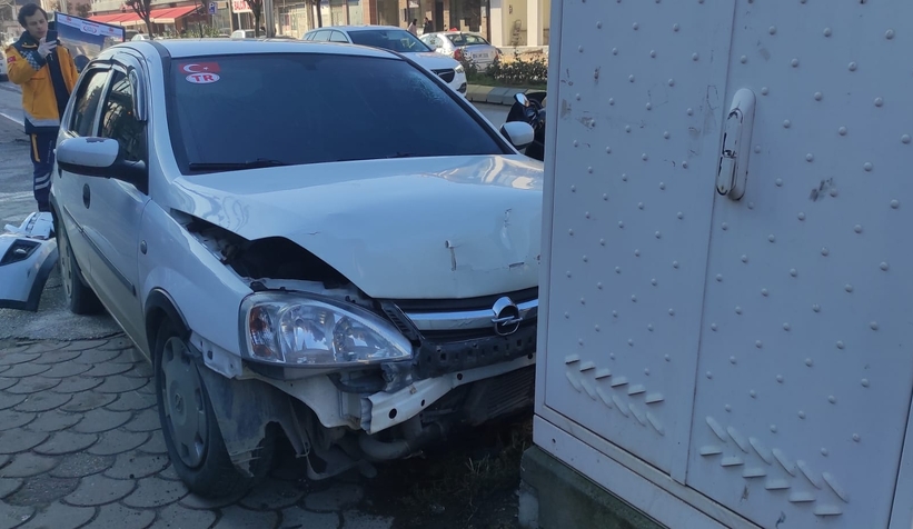 Akyazı'da kaza:1 Yaralı