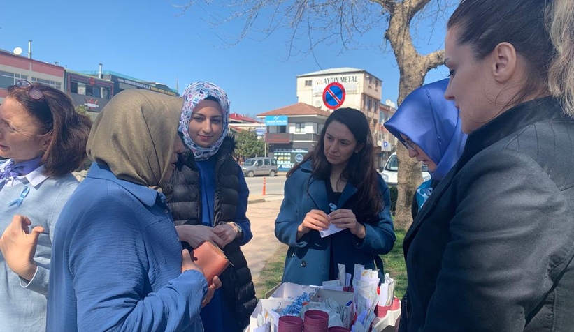 Akyazı'da kolorektal kanseri farkındalık etkinliği