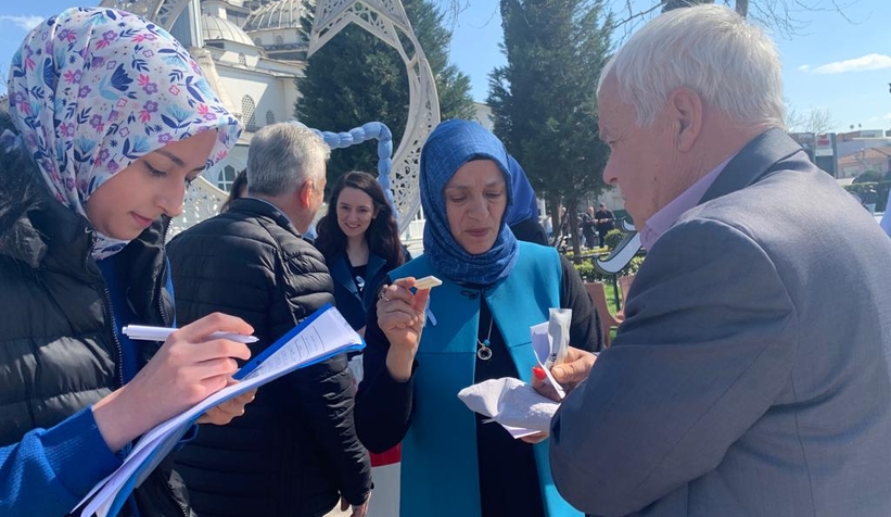 Akyazı'da kolorektal kanseri farkındalık etkinliği