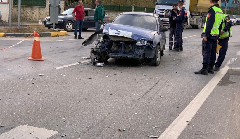 Akyazı'da motosiklet sürücüsü feci şekilde öldü