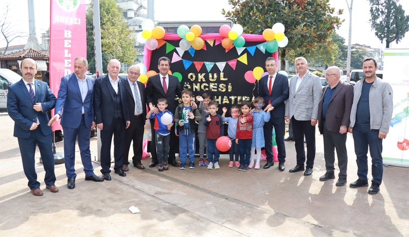 Akyazı'da okul öncesi eğitim şenliği düzenlendi