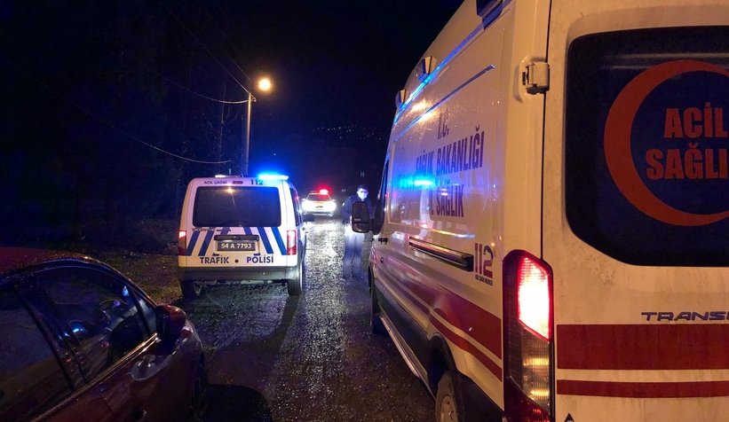 Akyazı'da silahlı saldırı ihbarı ekipleri alarma geçirdi