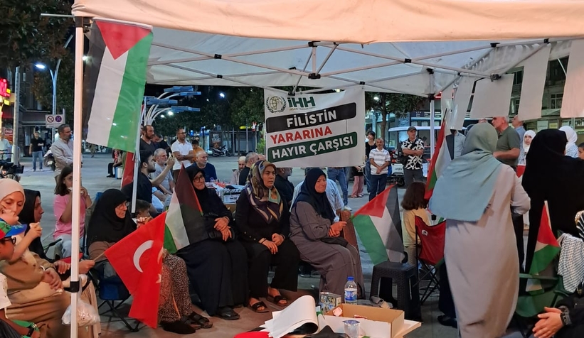 Akyazı'da STK'lardan Gazze için vicdan nöbeti