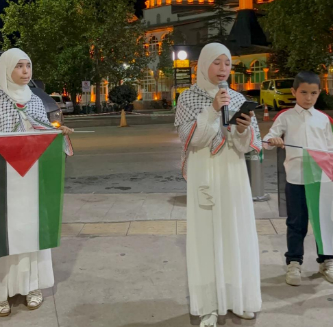 Akyazı'da STK'lardan Gazze için vicdan nöbeti