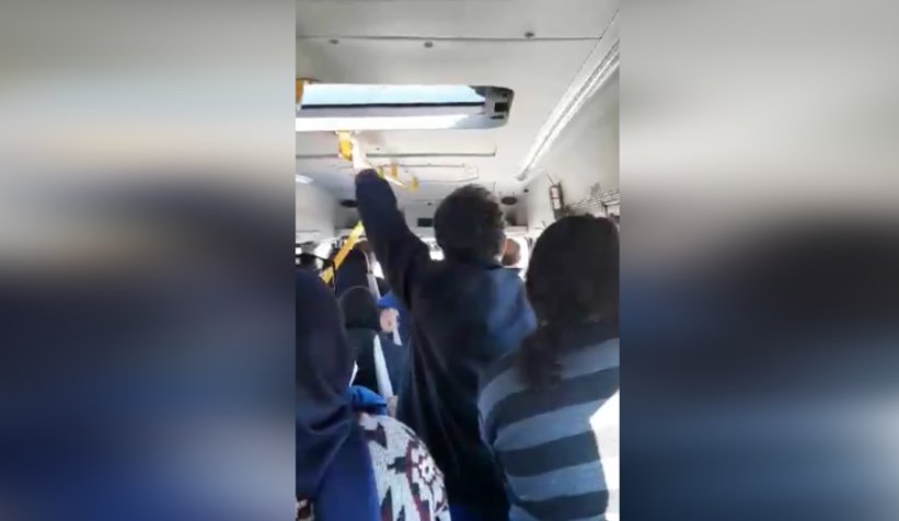 Akyazı'da tepki çeken görüntü