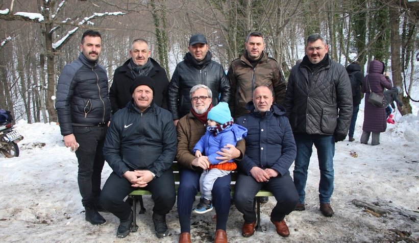 Akyazı'da Uludağ'ı aratmayan kar şenliği