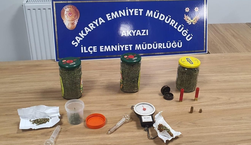 Akyazı'da uyuşturucu operasyonu