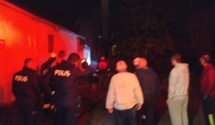 Akyazı'da yangın paniği