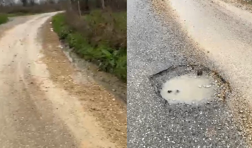 Akyazı da Yollarla ilgili şikayet yağıyor