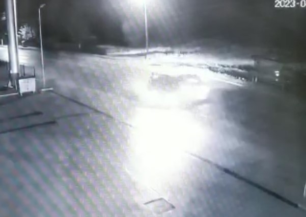 Akyazı'daki feci kaza kamerada