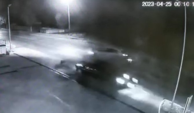 Akyazı'daki feci kaza kamerada