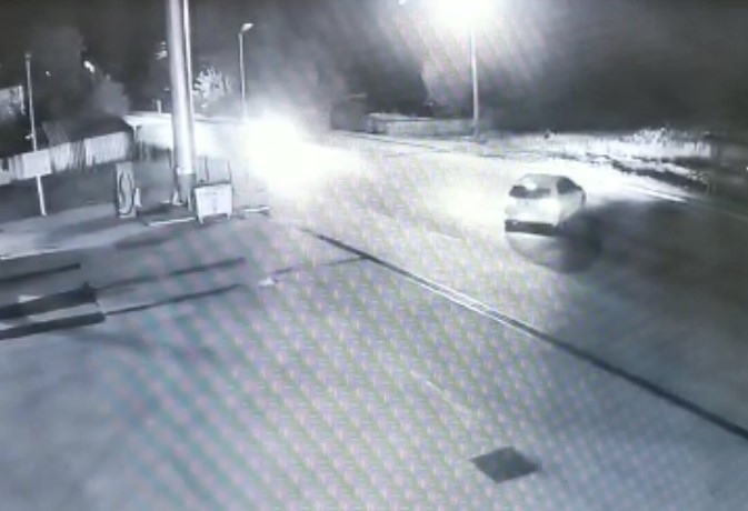 Akyazı'daki feci kaza kamerada