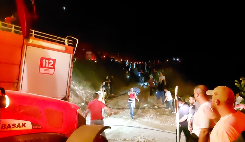 Akyazı'daki orman yangını söndürüldü