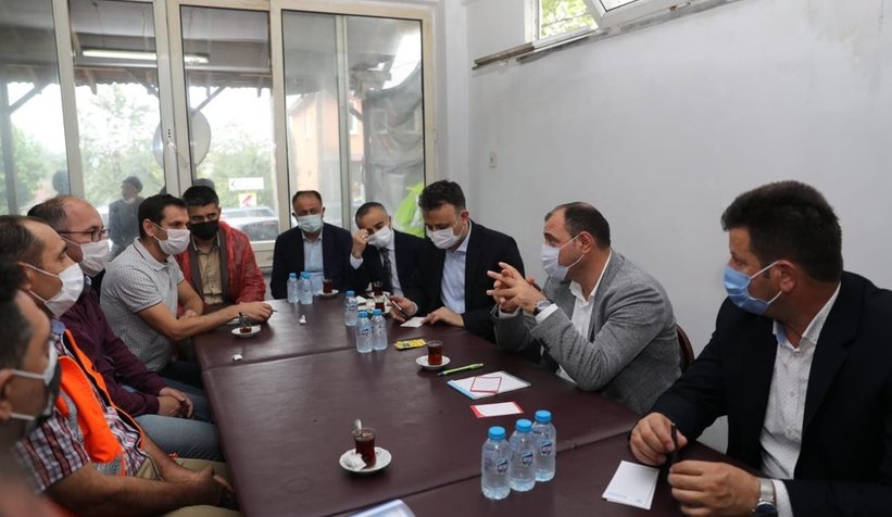 Akyazı'daki son durumu ele aldılar