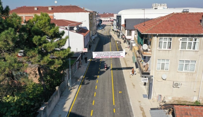 Akyazı güzelleşiyor