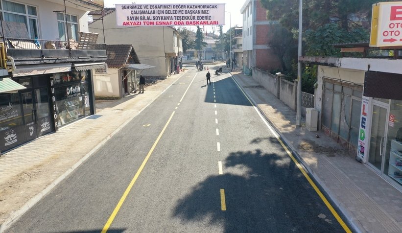 Akyazı güzelleşiyor