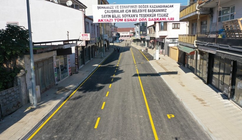 Akyazı güzelleşiyor