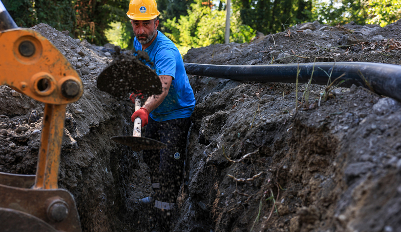 Akyazı, Hendek ve Sapanca'ya 108 kilometrelik içme suyu hattı