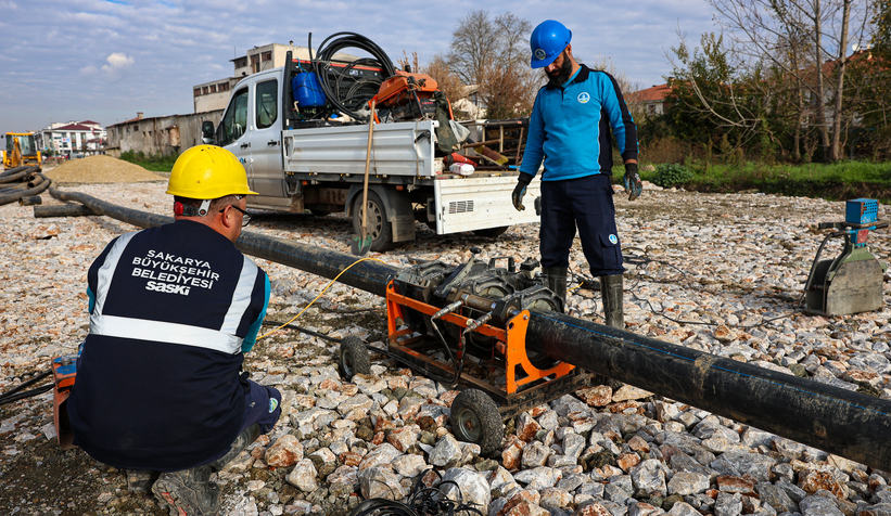 Akyazı, Hendek ve Sapanca'ya 108 kilometrelik içme suyu hattı