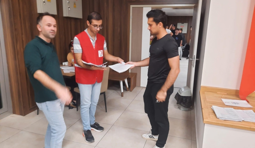 Akyazı KYK'da kan bağışı etkinliği