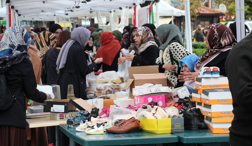 Akyazı Müftülüğü'nden Gazze için yardım kermesi