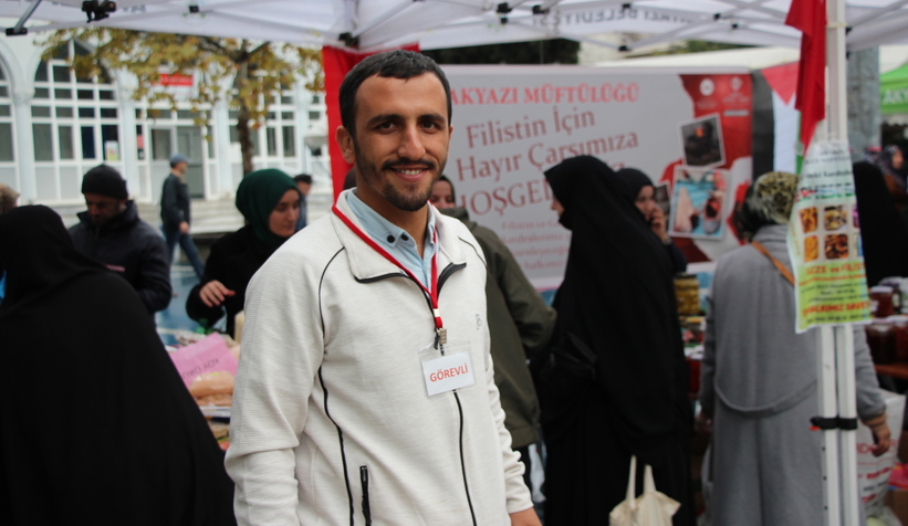 Akyazı Müftülüğü'nden Gazze için yardım kermesi