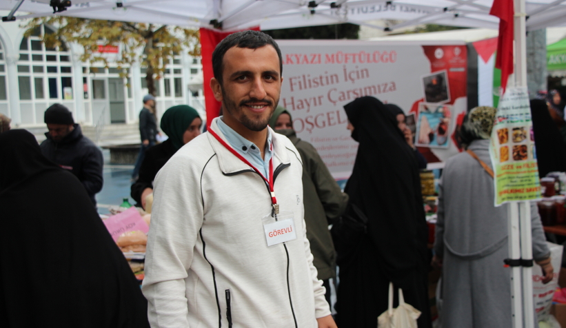 Akyazı Müftülüğü'nden Gazze için yardım kermesi