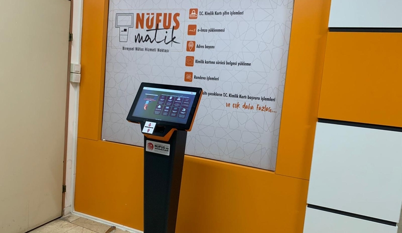 Akyazı'ta nüfusmatik vatandaşların hizmetine sunuldu
