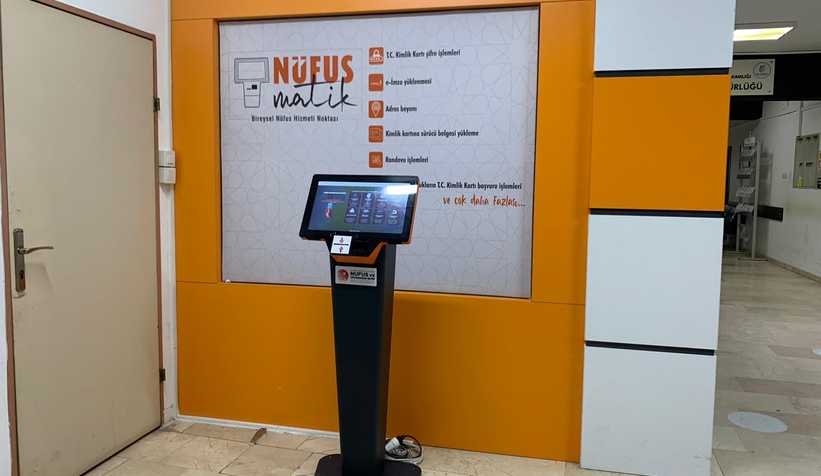 Akyazı'ta nüfusmatik vatandaşların hizmetine sunuldu