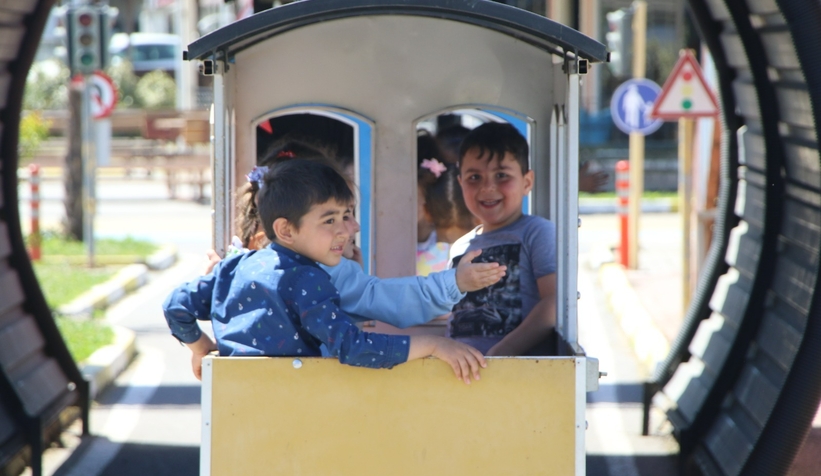  Akyazı Trafik Park'a yoğun ilgi
