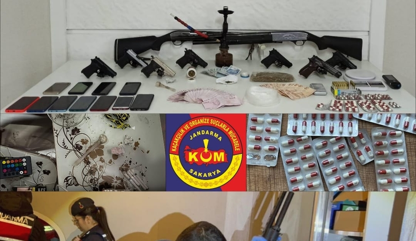 Akyazı ve Sapanca'da torbacılara dev operasyon