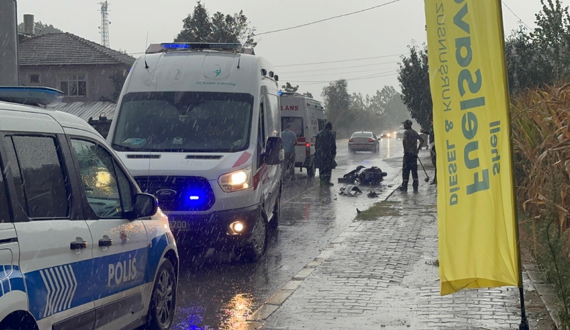 Akyazıda Kaza: 2 yaralı