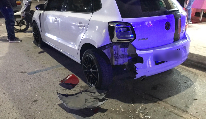 Akyazıda kaza: 5 yaralı