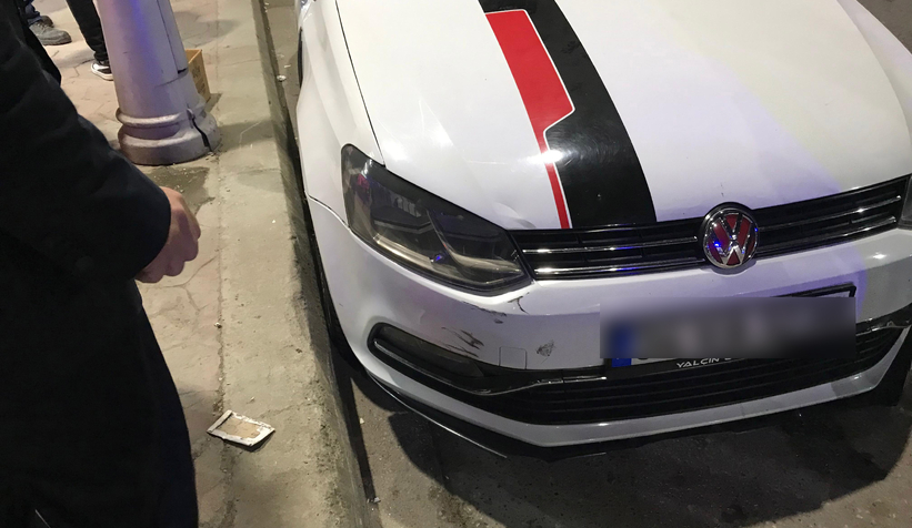 Akyazıda kaza: 5 yaralı