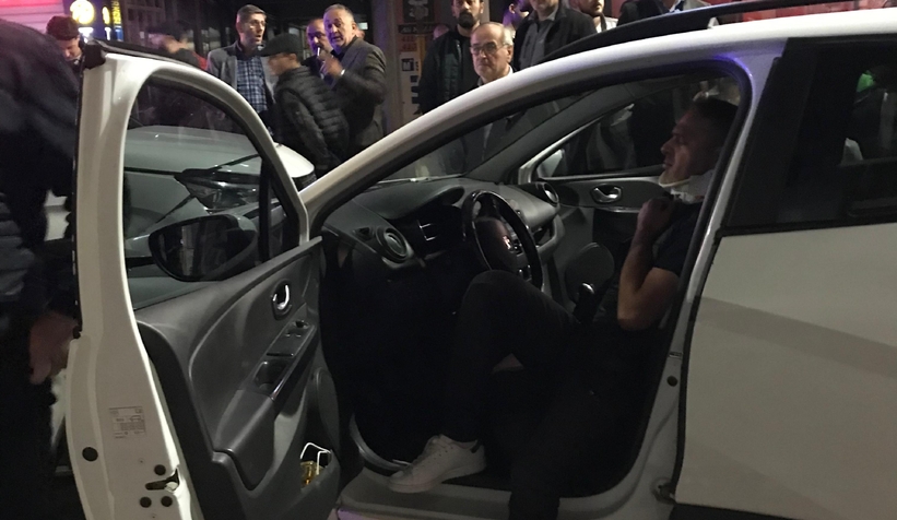 Akyazıda kaza: 5 yaralı