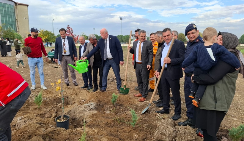 Akyazı’da Yeşil Vatan Seferberliği: 400 Fidan Toprakla Buluştu