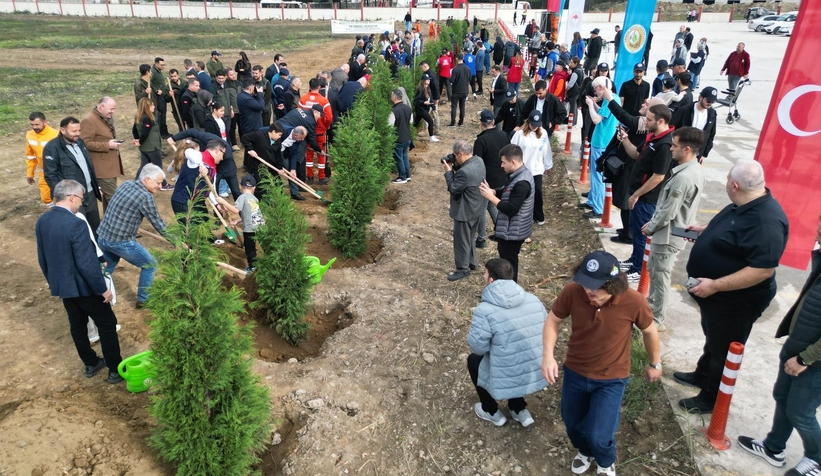 Akyazı’da Yeşil Vatan Seferberliği: 400 Fidan Toprakla Buluştu