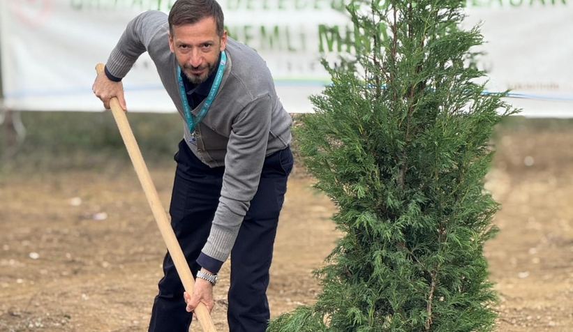 Akyazı’da Yeşil Vatan Seferberliği: 400 Fidan Toprakla Buluştu