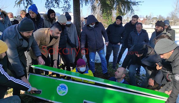 Akyazılı cinayet kurbanı Erdem Özdemir'e acı veda