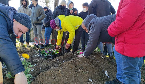 Akyazılı cinayet kurbanı Erdem Özdemir'e acı veda