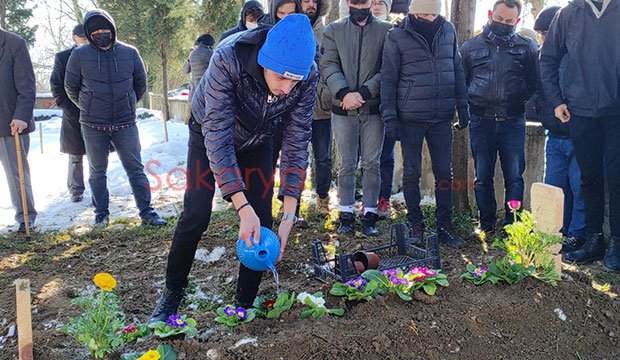Akyazılı cinayet kurbanı Erdem Özdemir'e acı veda