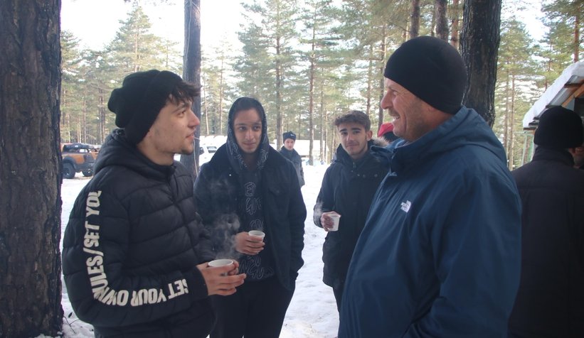 Akyazılı öğrenciler Sarıkamış Şehitleri için yürüdü