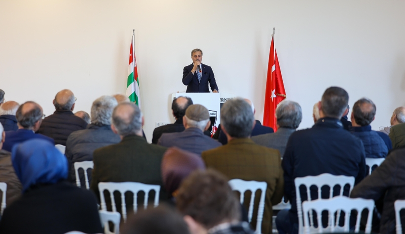 Alemdar Abhaz Derneği’ni ziyaret etti