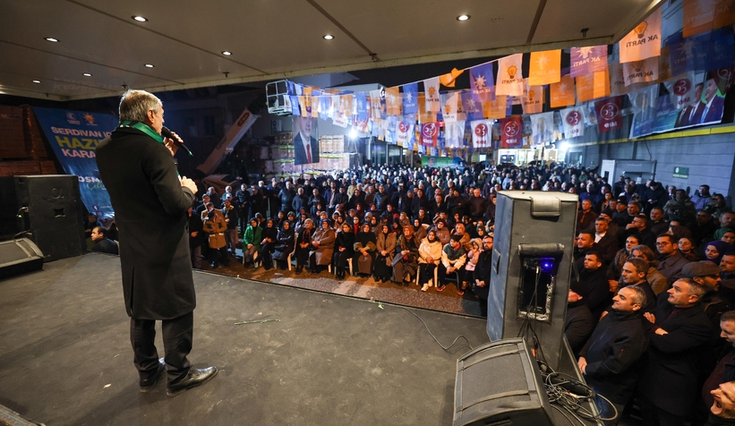 Alemdar seçim çalışmalarına Serdivan ile devam etti