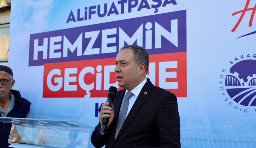 Alifuatpaşa Hemzemin Geçidi 11 yıl sonra açıldı