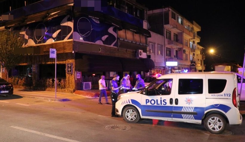 Alkollü mekanda eğlence pahalıya patladı!