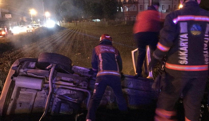 Alkollü sürücüler kaza yaptı: 2 yaralı